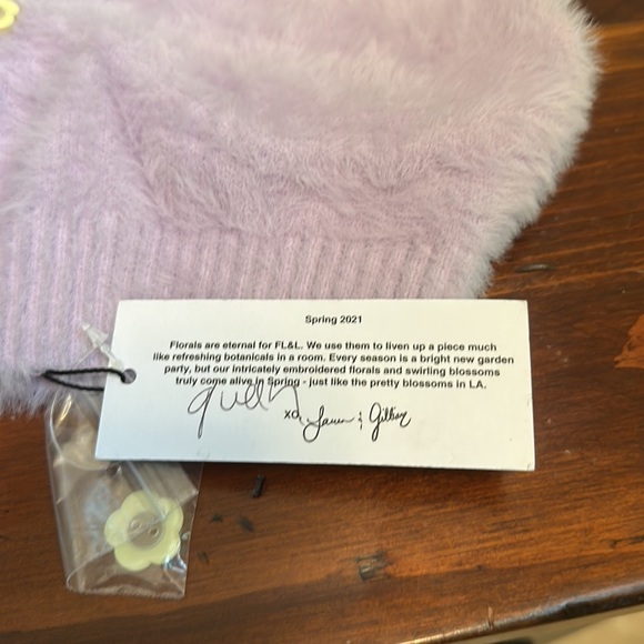 FOR LOVE & LEMONS Lilac Fuzzy Cropped Tank Top - Picture 10 of 15